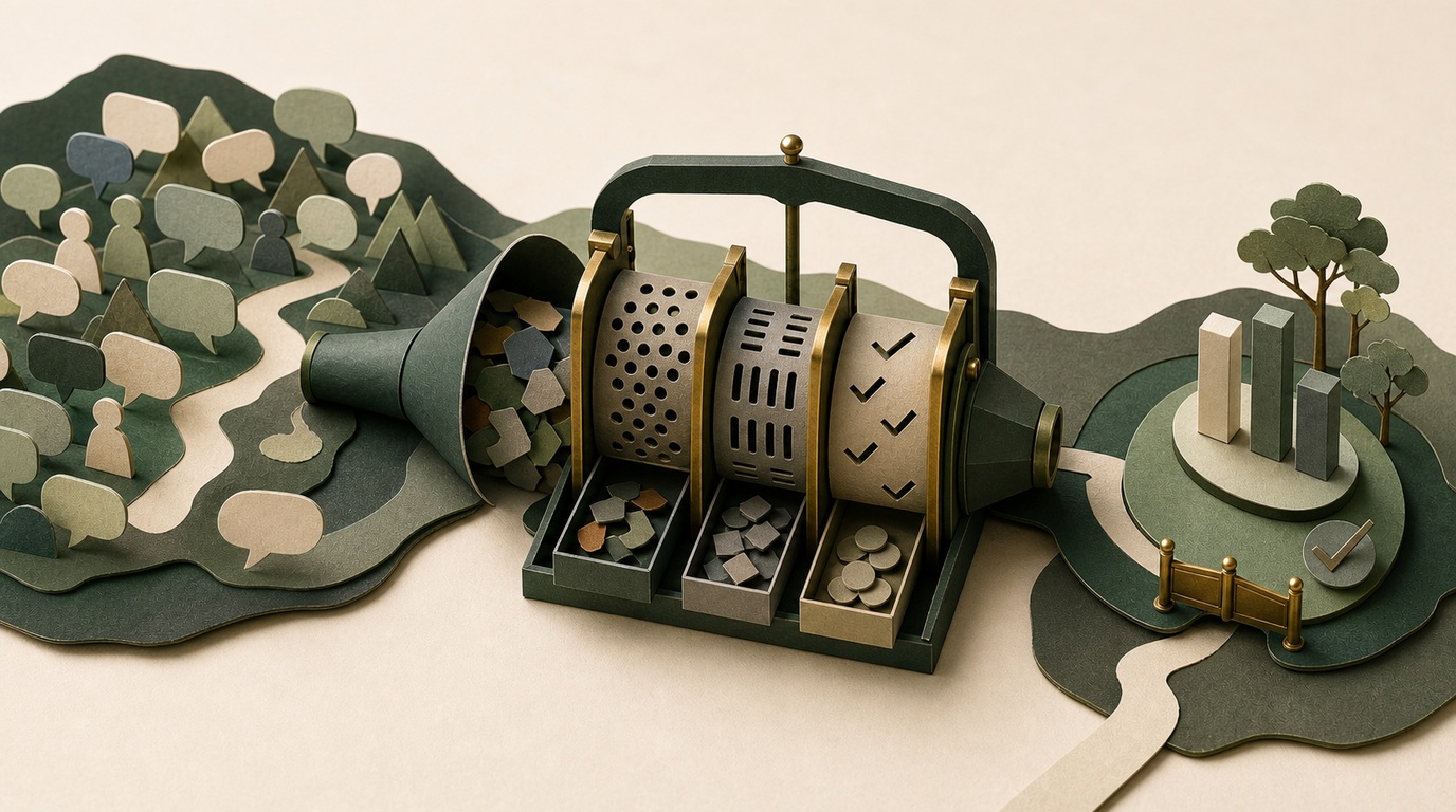 Evidenz statt Anekdote – was eine Zahl überstanden haben muss.